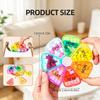 Floral Rainbow 7 Grid Pill Box Portable Daily Medicine Dispenser Compact Travel Vitamin Storage Case