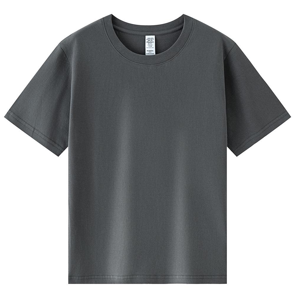 Men's 180g Cotton Short Sleeve Crew Neck Loose Fit T-Shirt