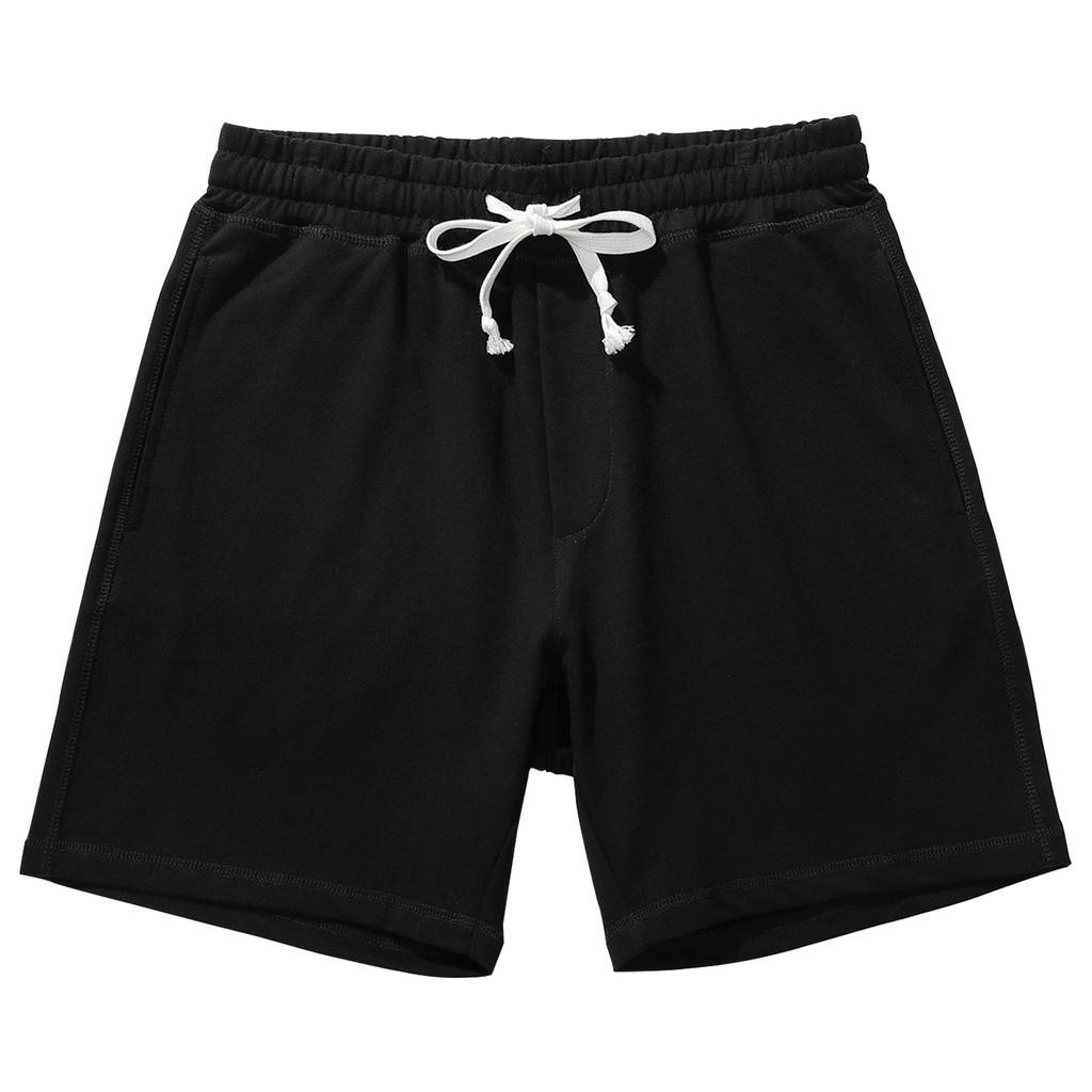 Men Summer Cotton Casual Shorts With Drawstring Waist For Active Wear And Youth Comfort