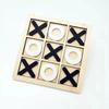 Wooden Tic-Tac-Toe Educational Game for Kids - Enhance Logical Thinking and Enjoy Entertaining Battles