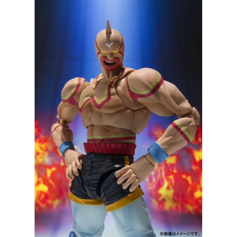 SHFiguarts Kinnikuman Super Phoenix pohyblivá figurka z lakovaného ABS a PVC o velikosti cca 150 mm