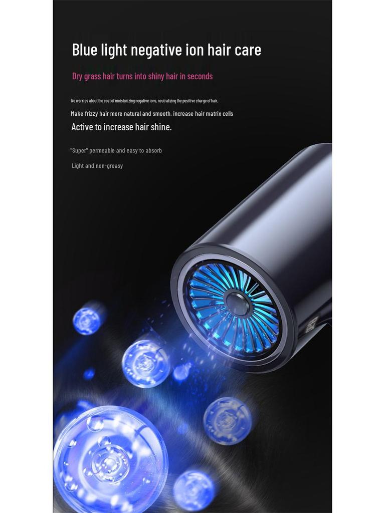 Youteng High-Power Dual-Temperature Hair Dryer with Negative Ion Care