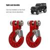 2Pcs 1/10 Scale Winch Trailer Hooks for SCX10/D90/D110/TF2/TRX4/Tamiya CC01 Climbing Car