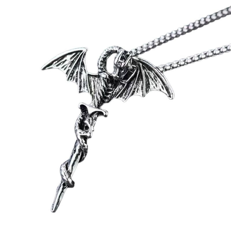 

Metal Steel Pendant Necklace Neck Jewelry for Men Featuring Unique Retro Charm Designing Hip Hop Style Neck Chain