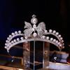 Bridal Wedding Elegant Crown Shiny Rhinestone Headdress