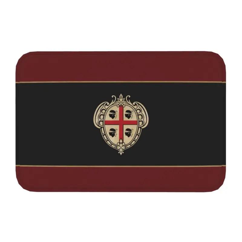 

Sicily Trinacria Front Door Floor Entrance Mat Outdoor Italy Sicilian Flag Bathroom Kitchen Doormat Bedroom Carpet Rug 40cmx60cm