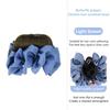 Synthetic Hair Bun Claw Clip With Hair Band Natural Wig Hair Clip Fluffy Brown Black Bun Head Wig Hair Accessories