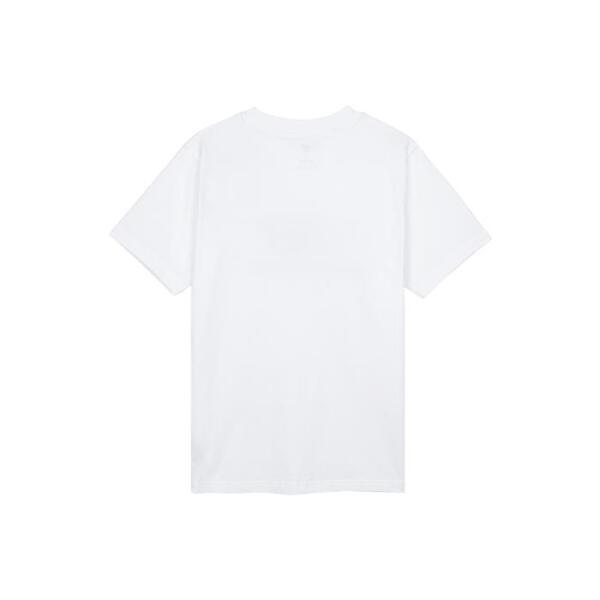 New Balance STacked Logo T shirT whiTe mT41502wT