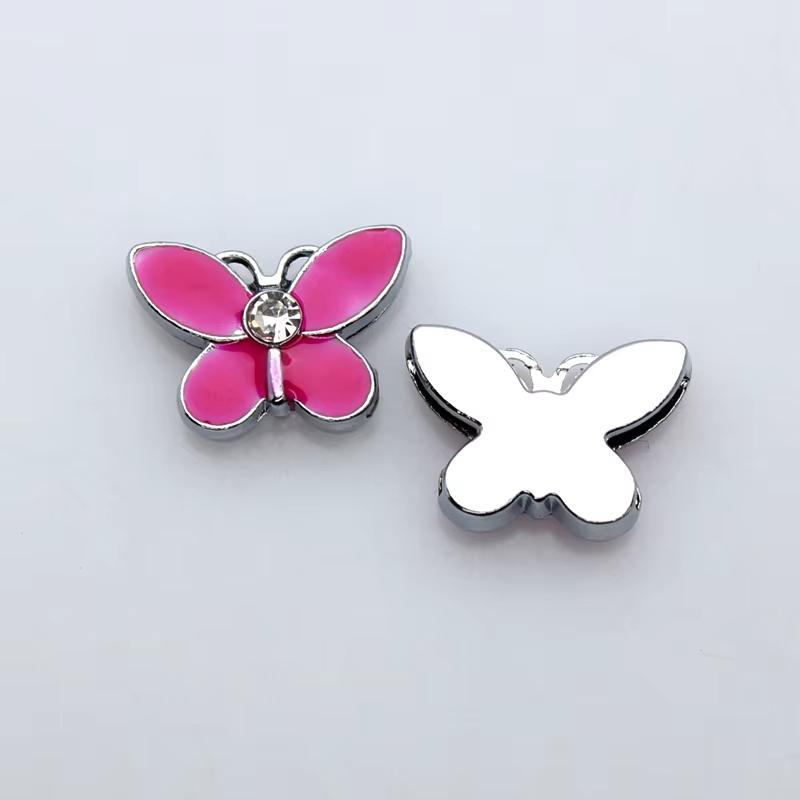 110Pcs/Lot Dog Cat Paw 8mm Slide Charms For Bracelet Women Jewelry Making Connector Dog Pet Collar DIY Keychain Accessories Gift