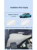 2024 Xiaomi SU7 Sunroof Sunshade: Ice Crystal Heat Insulation & Privacy Protection.