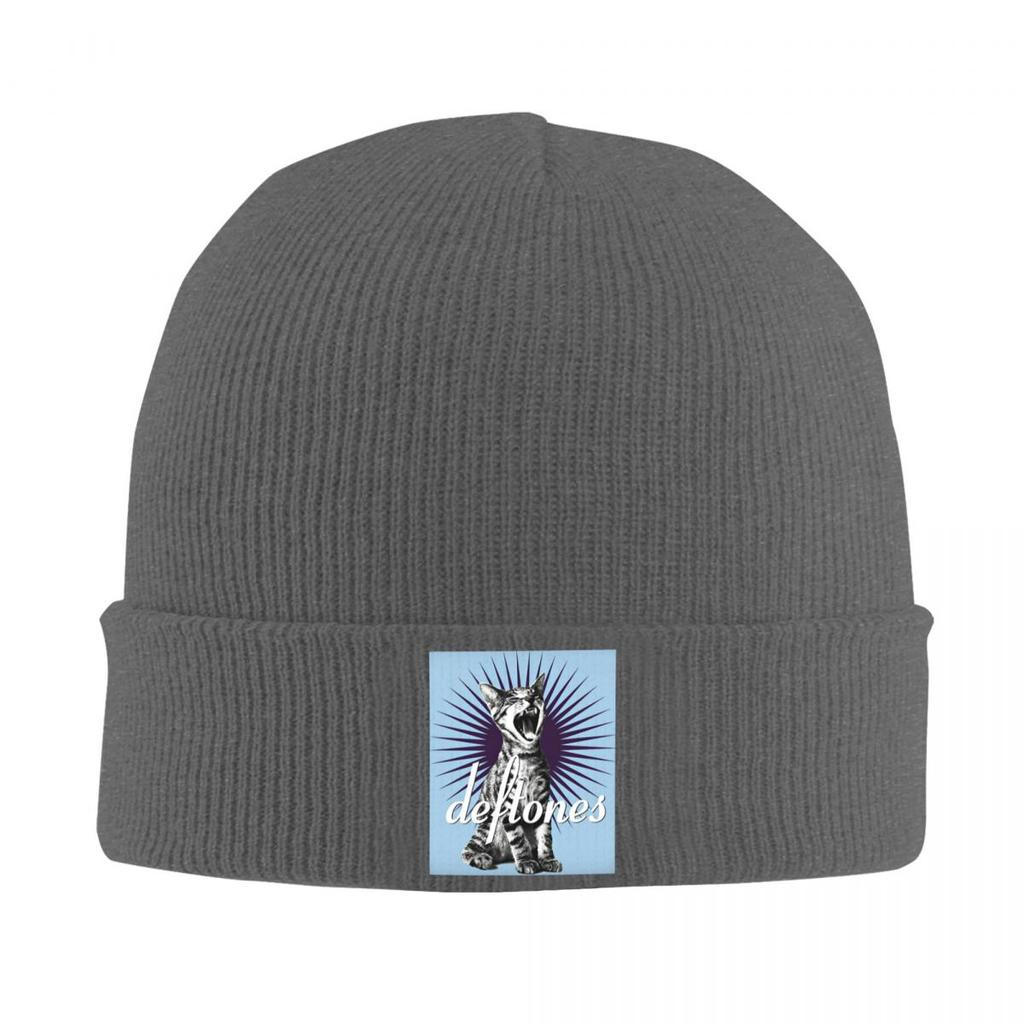 PP Skull Deftone White Ohms Around Warm Knitted Cap Winter Knit Bonnet Hat Skullies Beanies Hip Hop Caps for Unisex
