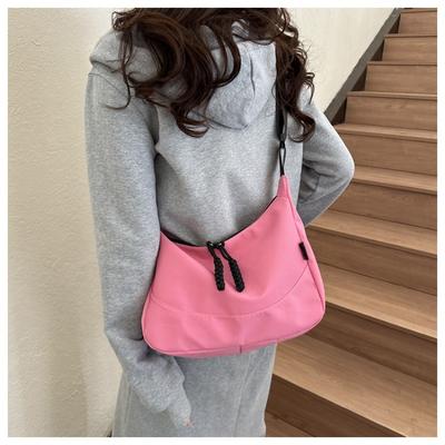 Fashion Versatile Underarm Large-capacity Nylon Cloth Bag Women's New Autumn Commuting Shoulder Dumpling Bag