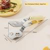 1 Pcs Stainless Steel Flip Over Household Frying Shovel Clip 2-in-1 Pancake Tool Barbecue Shovel Frying Fish Clip Artifact