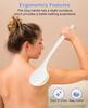Soft Bristle Bath Brush with Long Handle - Back Scrubber Shower Brush for Men And Women Efficient Cleaning