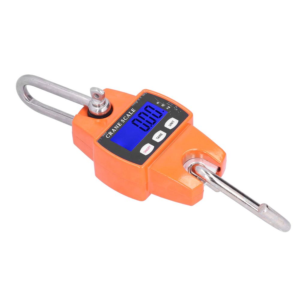 300Kg 660lb Industrial Crane Scale Mini Crane Digital Hanging Scale with Hooks for Farm Hunting