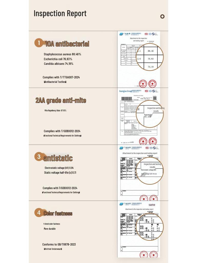 HLA Women's Round Neck Pure Cotton Antibacterial Thermal Base Layer Set