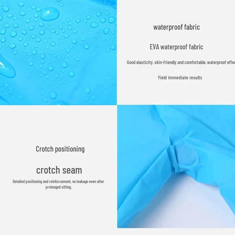 BORNIK Adult Reusable Waterproof Rain Pants