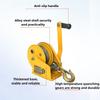 Self-locking Hand Winch Heavy Duty Steel Wire Rope Lifting Tool Traction Machine Hand Crank Winch Household Hoisting Tools