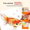 1/4Pcs Funny Magic 3D Stereo Sketch Book Reusable Kids Doodle Sketchbook for Parent-Child Drawing Games