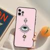 Evil Eye Hamsa Funda Case For iPhone 16 Pro Max 15 14 11 12 13 Pro Max Mini XR 16e 16 15 Plus Phone Cover