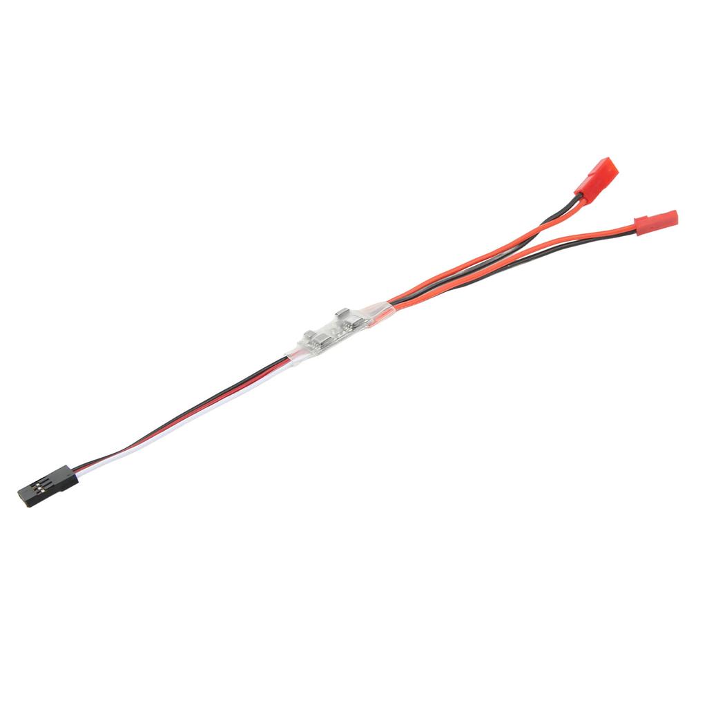 Høystrøm RC-bryter Stabilitet RC Elektronisk bryter med LED-lys for Drone Plantevern 20A