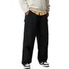 Li Ning Badfive Casual Simple Solid Color Straight Leg Knitted Sports Pants Men Bottoms Black AKXV027-5
