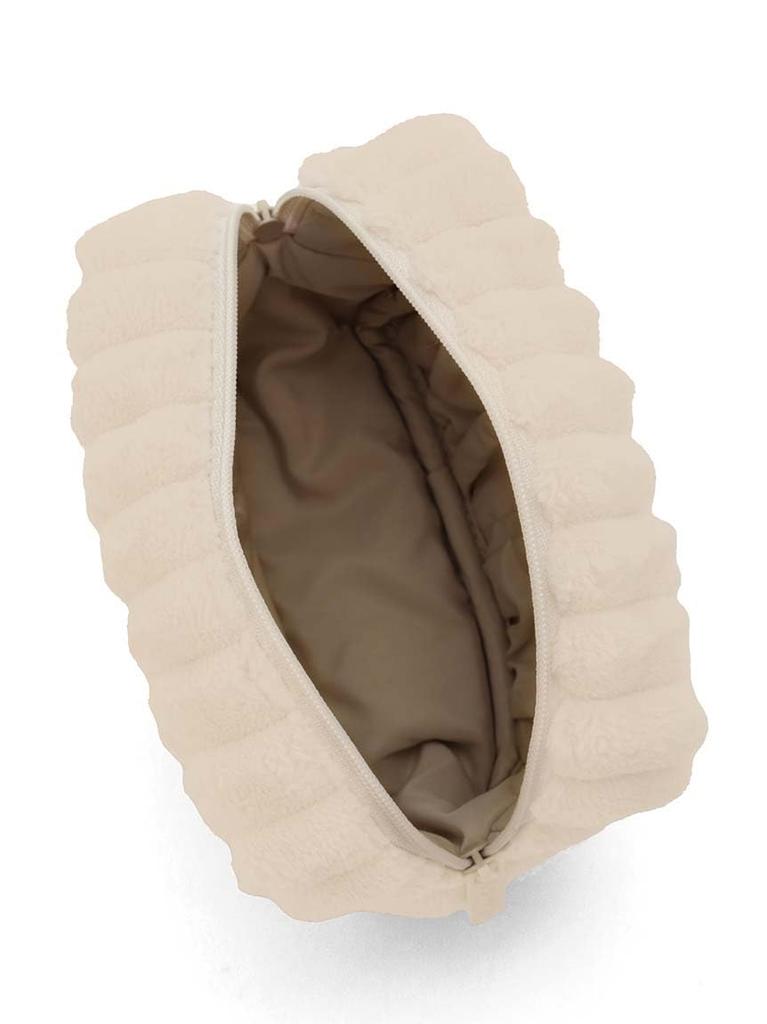 Ribbed Pouch PWGB245720 OWHT [Gelato Pique]