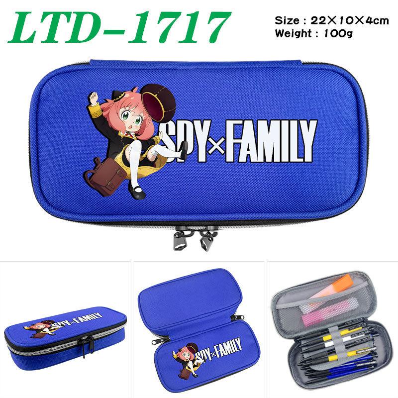 Spy Family Anime School Handheld Pencil Case Stationery Box