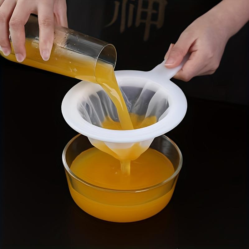 Filtro a Maglia Fine da 100 Mesh - Colino da Appendere per Birrificazione Casalinga, Vino, Tè, Latte di Soia, Cottura e Uso in Cucina