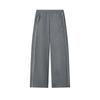 White Casual Soft Comfortable Fleece Knit Straight Leg Pants Women Bottoms F11W543604FMG