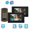 7inch HD Screen Wired Doorbell Waterproof Video Intercom Door Bell