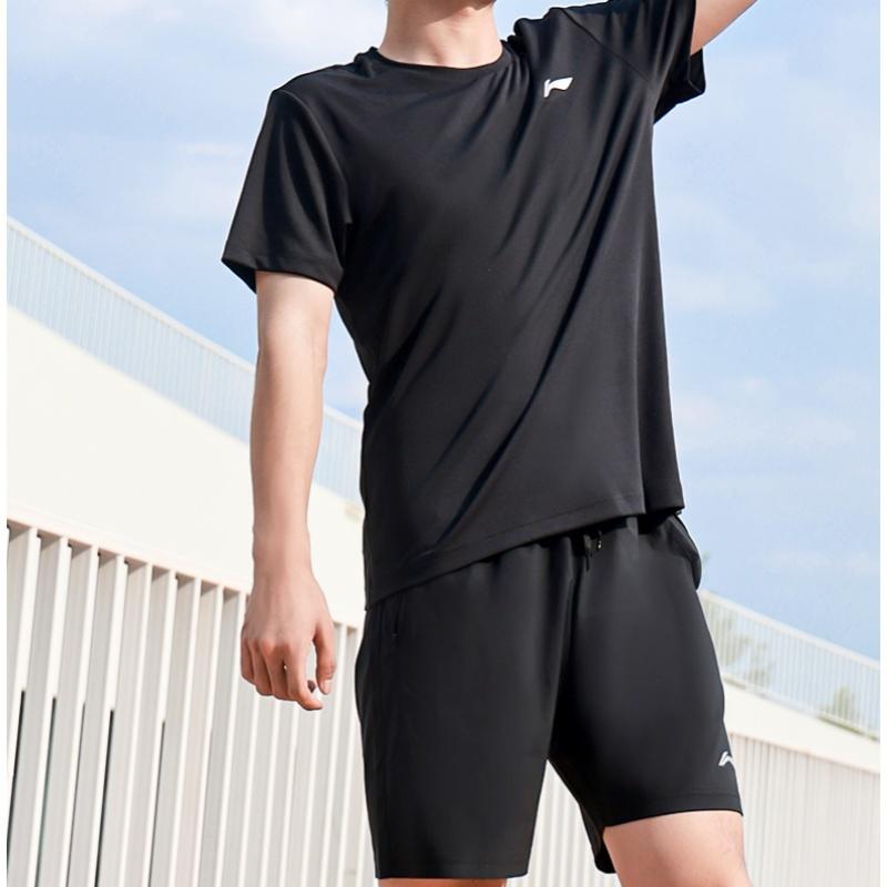 Li-Ning Li Ning Basketball Suit Unisex Black YATU155-1