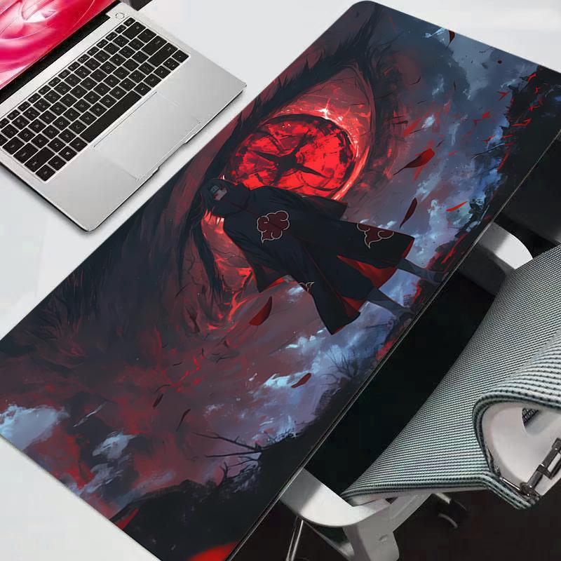 Naruto Computer Varmilo Keyboard Mouse Pad Anime Gaming Accessories Table XXL Gamer Carpet Desk Mat  Mousepad Durable Anime