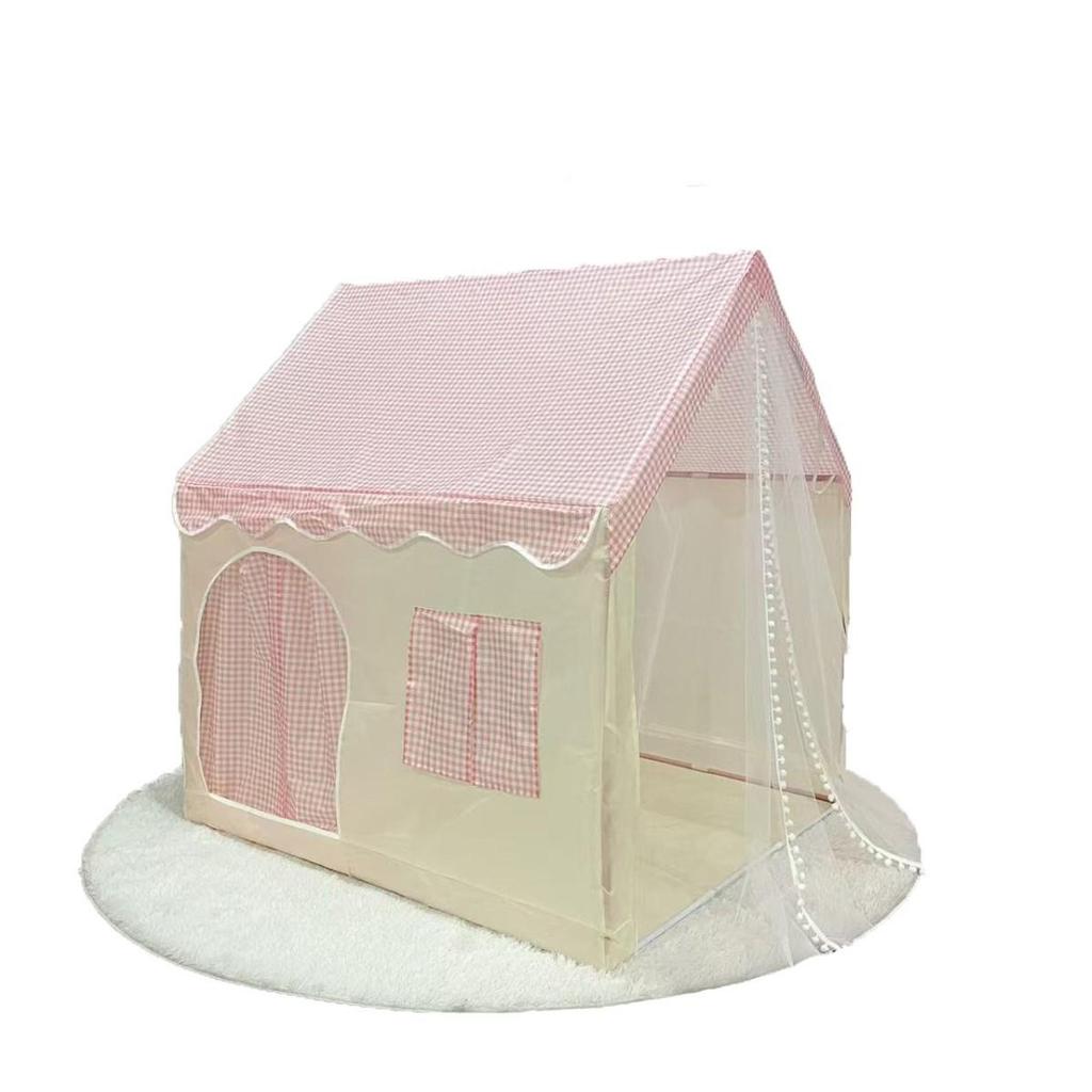 Princess House Mädchen Indoor Spielzelt: Kinderbett Baldachin & Spielhaus.