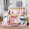 Axolotl Loves Potato Chips Customize Your Name Blanket Warm Comfortable And Soft Blankets Are Suitable For Home Chairs Office Sofas Sofas Office