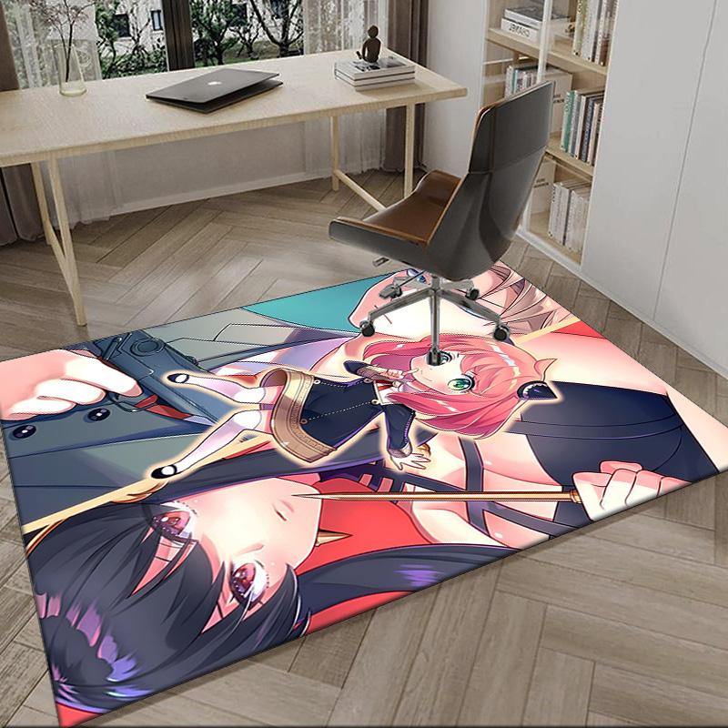 Fantasy Adventure Anya  Carpet, Kitchen Rugs, Yoga Mat, Non-Slip Mats, Rug for Bathroom, Living Room Bedroom, Camping Rugs Christmas Gift