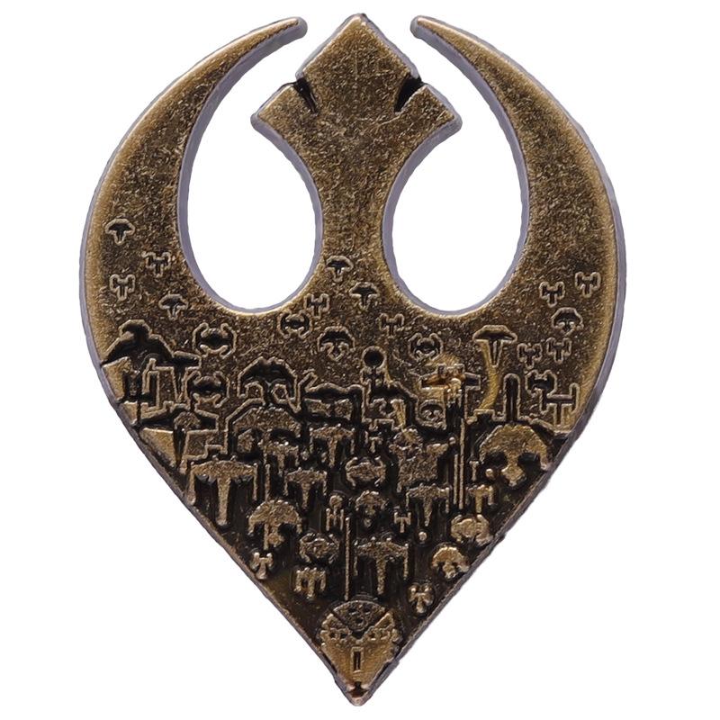 

Geometric Retro Unique Pin Fashion Accessory For Unisex Clothing And Bags