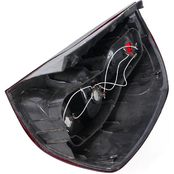 Car Rear Tail Light,Compatible With Toyota Land Cruiser Prado LC120 2003 2004 2005 2006 2007 2008 2009 Brake Light Taillight Without Bulbs(Left)