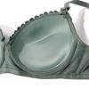 Women Bra Padded Wired Underwear Flower Applique B Cup Lingerie
