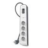Belkin BSV400VF2M-V2 power strip 4 outlets white