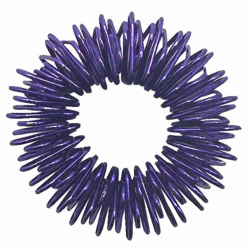 Mini Spring Finger Massage Ring - Decompression Finger Massager Circle.