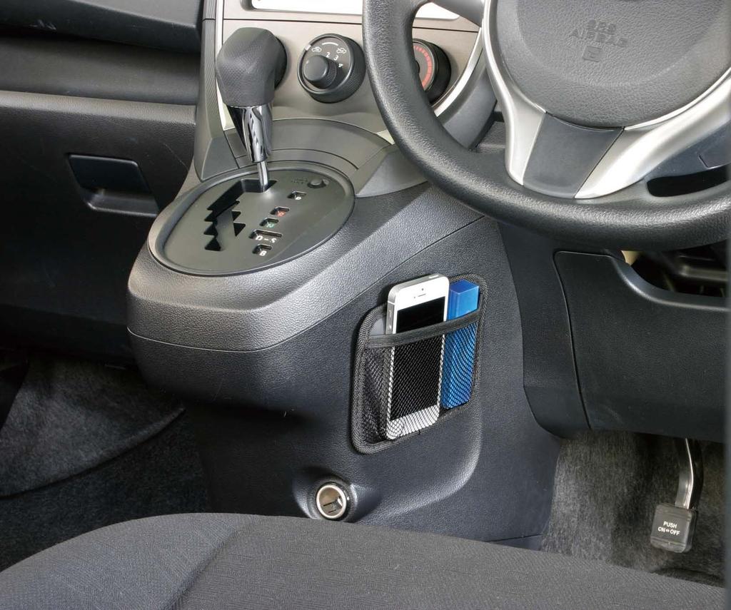 Napolex Genuine Feel Mesh Pocket Accessory Storage Compatible with Slightly