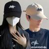 Cursive Embroidered Ball Cap Lettering Couple Hat for Men and Women