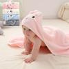 80x80cm Newborn Towel Hooded Toddler Bathrobe Sleeping Swaddle Wrap Baby Bath Towels  Boys