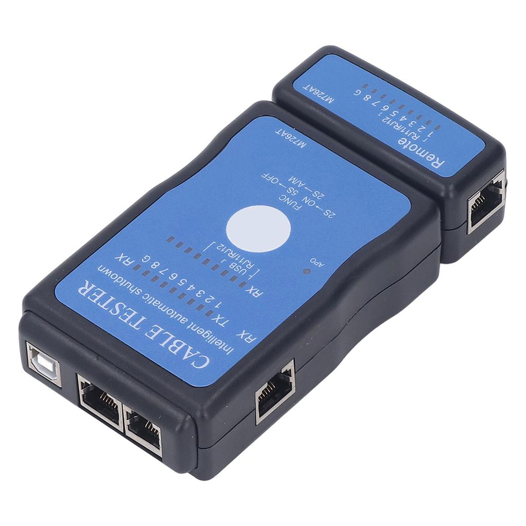 Network Cable Tester Multifunctional Intelligent Testing Split Type Handheld POE Tester for Ethernet