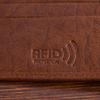 Men's Horizontal Classic Brown Leather Wallet Rfid Beltimore D39