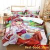 Rimuru Tempest Bedding Set Single Twin Full Queen King Size Bed Set Adult Kid Bedroom Duvetcover Sets Anime Kawaii
