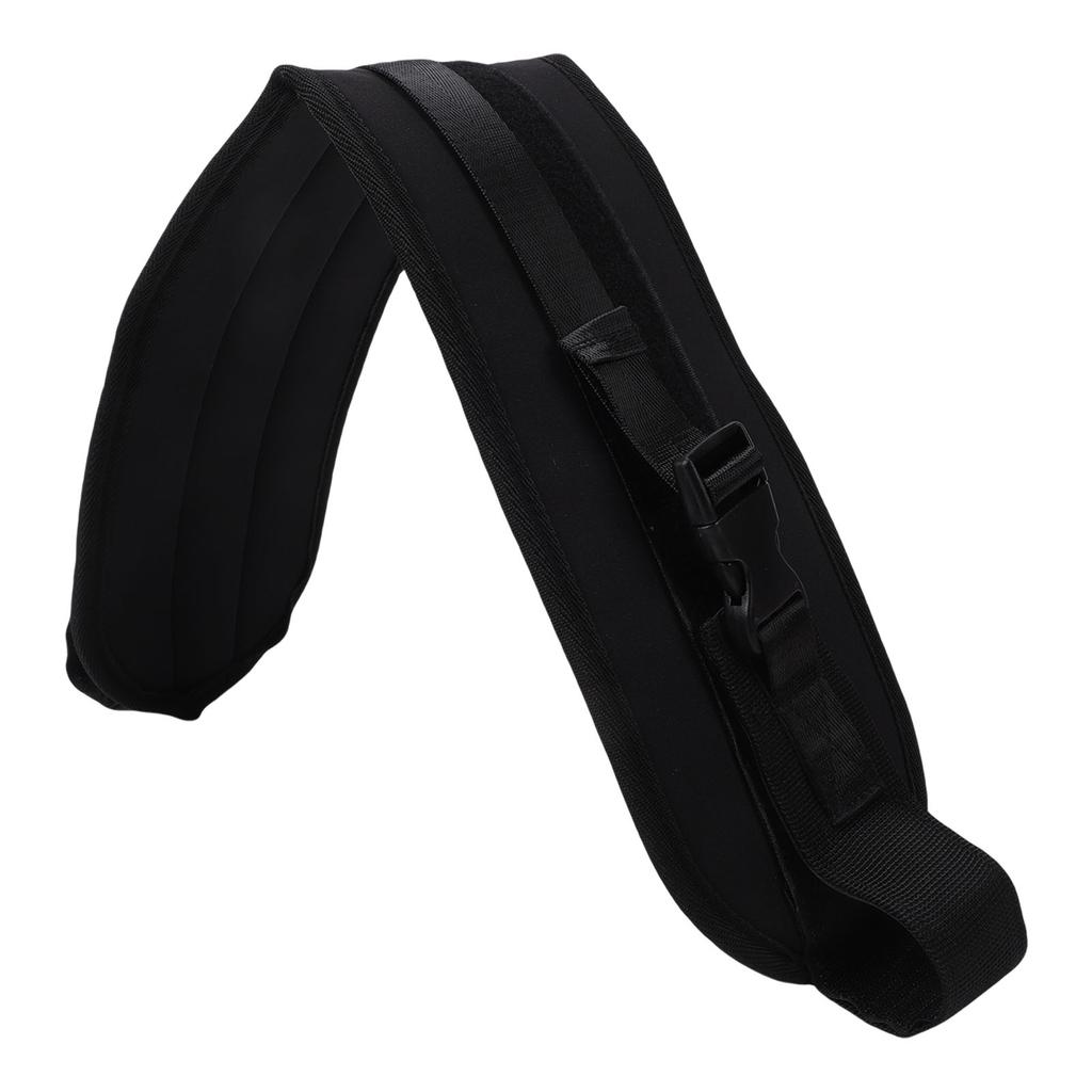 Hüft-Gewichtsgürtel für Kurzhanteln Nylon Anti-Rutsch Fitness Hüft-Gewichtsgürtel Gesäßtrainer für Fitnessstudio Heimtraining Schwarz