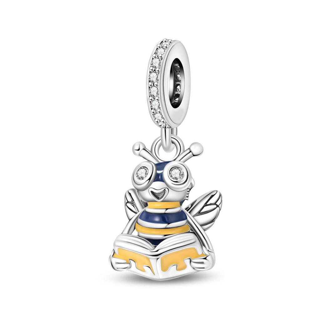 Graduation Season Charm Panda Owl Pendant Bracelet Jewelry Accessory