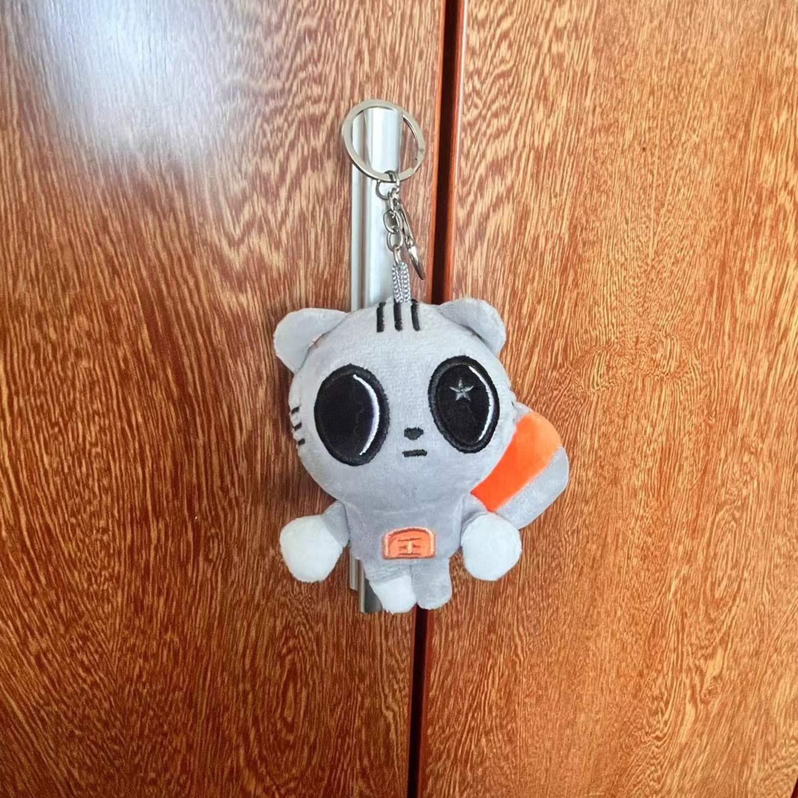 

Классические плюшевые подвески с персонажами, Подарки, Игрушки, Плюшевые украшения, 1 шт., Плюшевый брелок, Милая подвеска для рюкзака, Подарок для пары One Size